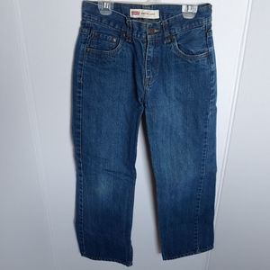 Levis boys 550 blue jeans Size 14 regular